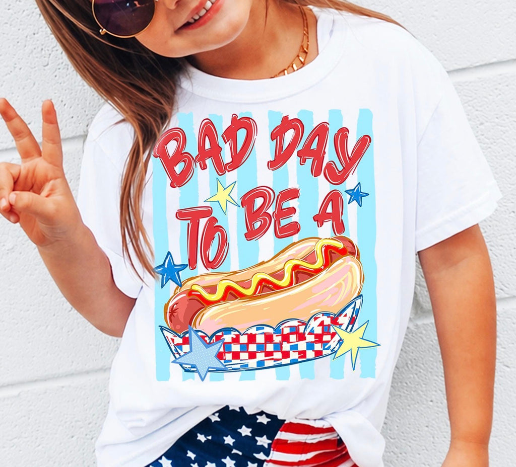 Bad day to be a hotdog T-shirt