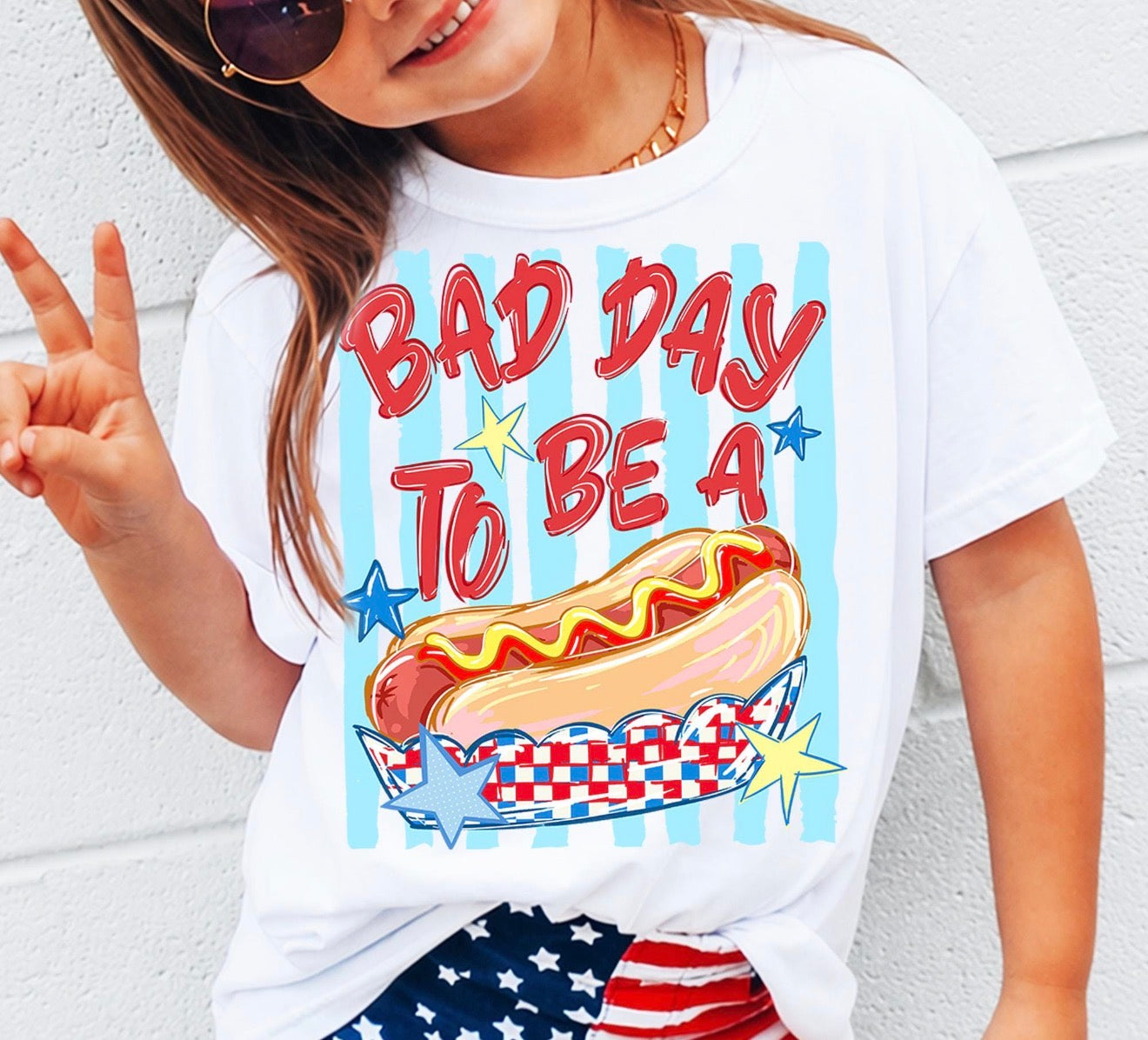 Bad day to be a hotdog T-shirt