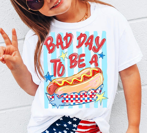 Bad day to be a hotdog T-shirt