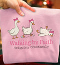 Short Sleeve Walking by Faith T-Shirt